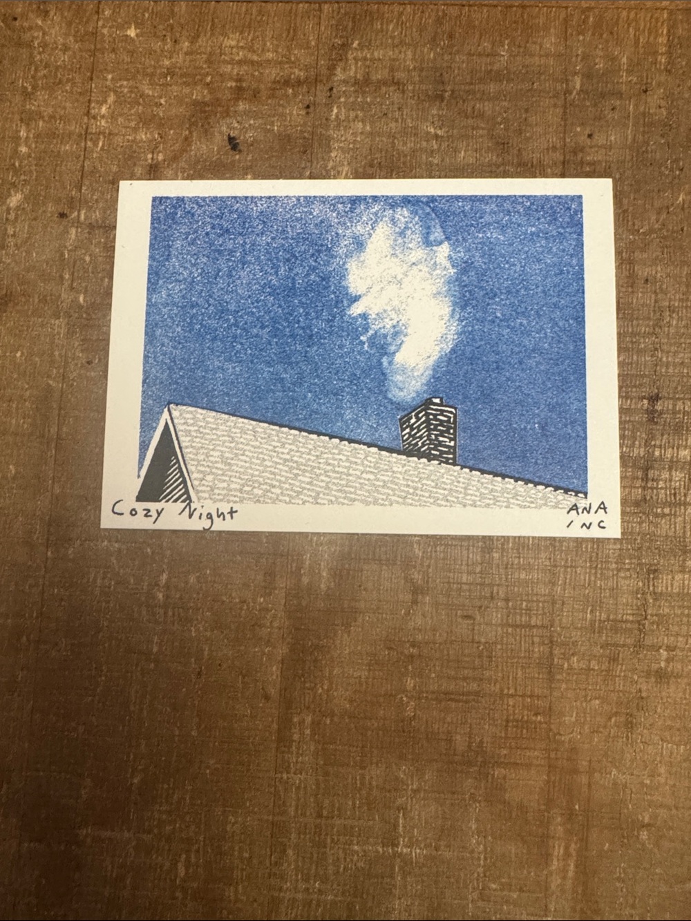 Inciardi - Cozy Night - Mini Print